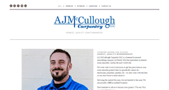 Desktop Screenshot of ajmcarpentry.com
