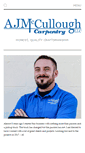 Mobile Screenshot of ajmcarpentry.com