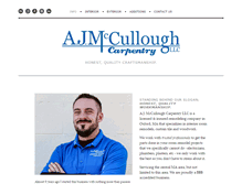 Tablet Screenshot of ajmcarpentry.com